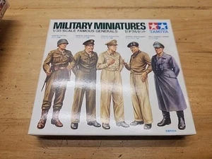 Tamiya 1/35 WW2 Famous Generals Model Kit Toy Soldiers MIB # B - Picture 1 of 2