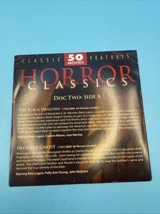 BLACK DRAGON - INVISIBLE GHOST - ONE BODY TOO MANY - WHITE ZOMBIE - VG DVD - Imagen 1 de 4