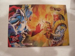 CABLE VS STRYFE #128 Base 1995 Fleer Ultra Xmen Marvel Collectible Card - Picture 1 of 2
