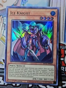 Ice Knight BROL-EN014 Ultra Rare 1st Edition LP  - Picture 1 of 2