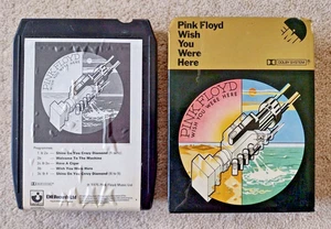 Pink Floyd  Wish You Were Here  8-track cartridge  Harvest  8X-SHVL 814  UK 1975 - Picture 1 of 9