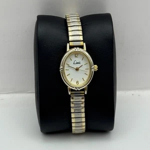 20mm Working Ladies Limit Special Mum Two Tone Quartz Watch Expandable Strap - Picture 1 of 12