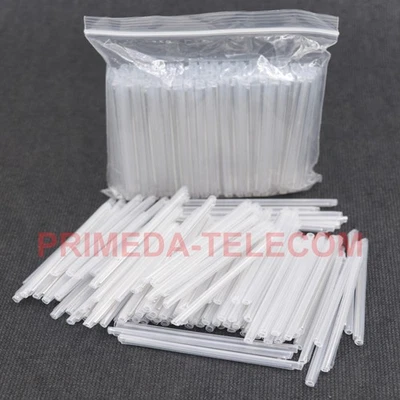 1000PCS Fiber Optic Fusion Splice Protection Sleeves Heat Shrink tubing Clear - Image 1 of 4