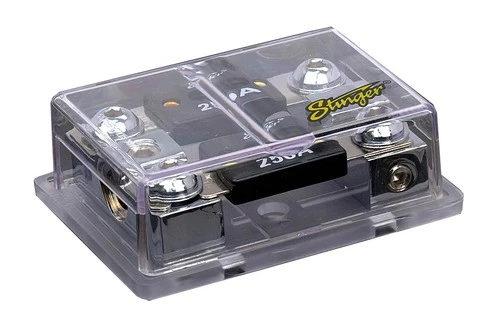 Stinger SPD5210 Anl Fused Distribution Block (1) 1/0 Ga Input (2) 4 Ga Outputs - Image 1 of 1