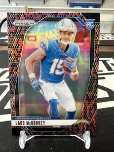 LADD MCCONKEY 2024 Panini Prizm Snakeskin Rookie RC SSP - Bild 1 von 2