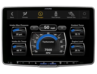 Alpine iLX-F511 9" Multimedia Receiver 1-DIN with Apple CarPlay & Android Auto - Image 1 of 4