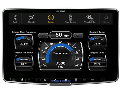 Alpine iLX-F511 9" Multimedia Receiver 1-DIN with Apple CarPlay & Android Auto - Image 1 of 4
