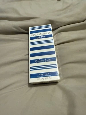 LIGHT BLUE ITALIAN LOVE-DOLCE&GABBANA-WOMEN-EDT-SPR-50 ML-1.6 OZ-AUTHENT-FRANCE - Image 1 of 3
