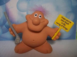 HOPE YOU'RE SOON BACK IN THE SWING OF THINGS - Bambola Russ Troll 3" - NUOVO - Foto 1 di 6