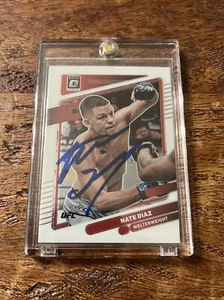 Nate Diaz IP Signed Optic Card JSA Coa Autographed UFC - Picture 1 of 3