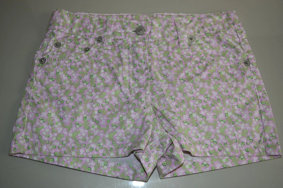 Novo Shorts de Algodão Oscar de la Renta Feminino Verde Perfeito Rosa PÁLIDO 6 Anos Raro - Imagem 1 de 4