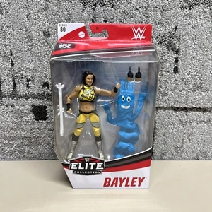 WWE Elite Series 80 Bayley Wrestling Figure NIB Mattel 6 Back Inc Mascot - Picture 1 of 12
