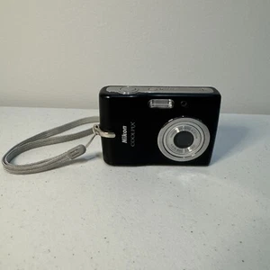 Nikon Coolpix Digital Camera L11 FOR PARTS OR REPAIR Black Frame - Picture 1 of 9