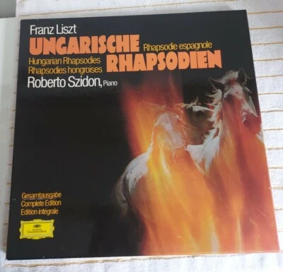Liszt: Hungarian Rhapsodies / Robert Szidon / DG 3 LP box 2720 072 - Image 1 of 4