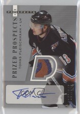 2005-06 Fleer Hot Prospects Prized /349 Tomas Fleischmann #273 Rookie Auto RC
