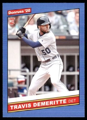 2020 Donruss #250 Travis Demeritte RETRO RC - Image 1 of 2