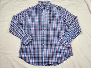 Peter Millar Sommer Komfort Herren Kleid Shirt geknöpft vorne Large The Cliffs SC - Bild 1 von 7