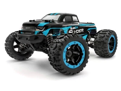 Blackzon Slyder MT 1/16 4WD Electric Monster Truck - Blue BZN540104 - Image 1 of 4