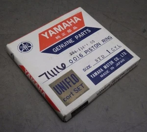 Yamaha RT 1 STD Piston Rings 284-11611-00-00 1970 RT1 RT1M 1971 RT1B RT1MX - Picture 1 of 1