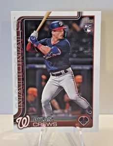 2025 TOPPS SERIES 1 DYLAN CREWS ROOKIE COMPANION CARD SP RC PARALLEL #CC-19 - Picture 1 of 2