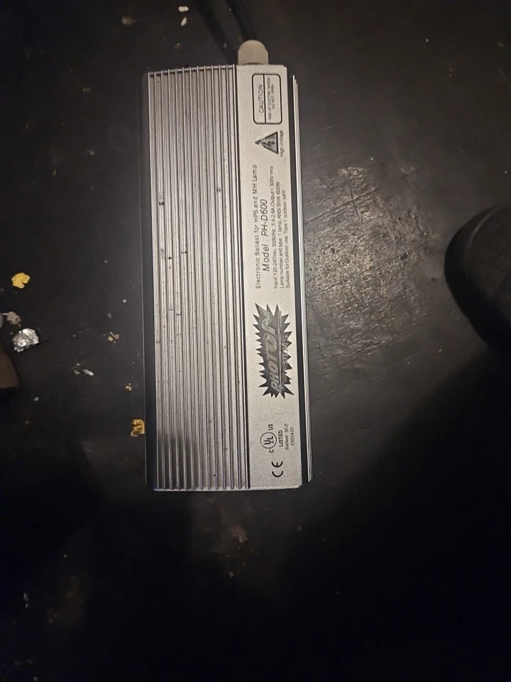 Photon Light System600 Watt Dimmable Electronic Ballast 600w HPS/MH  - Image 1 of 1