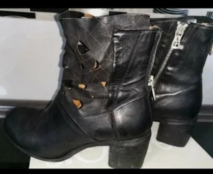 AS98 A.S.98 Airstep Stiefelette 37 Cut Outs Top Reissverschluss hinten Np 229€ - Bild 1 von 8