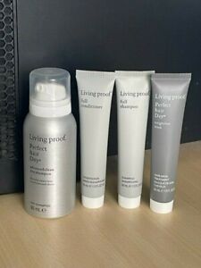 living proof travel sized hair care bundle new