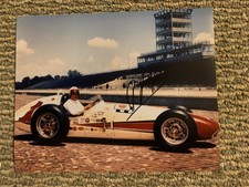 A J Foyt Signed Indianapolis 500 8 X 10 Photo Indy Car Autograph Day After 1961