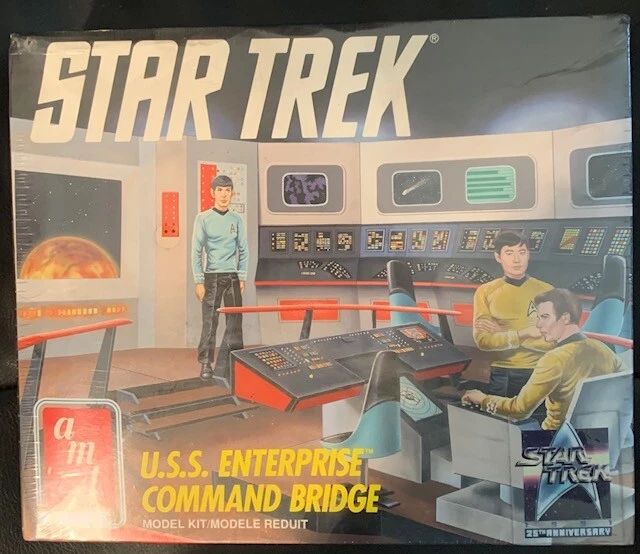 AMT Star Trek #S6007 U.S.S. Enterprise Command Bridge Free Shipping - Image 1 of 1