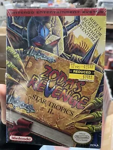SELLADO DE FÁBRICA Zoda's Revenge Star Tropics II Nintendo NES Nuevo en Paquete 1994 - Imagen 1 de 7