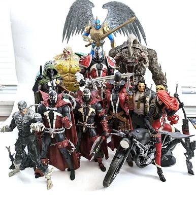 Лот товаров McFarlane Spawn 13 Фигурок Средневековый Стрелок Нарушитель Тень Спауна - Изображение 1 из 4