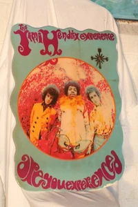 Jimi Hendrix Experiance " are you ready "33" X 22" with clock - Foto 1 di 2