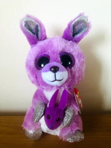 TY RORY THE KANGAROO CLAIRE'S EXCLUSIVE BEANIE BOO 15CM BRAND NEW WITH TAGS - Picture 1 of 1