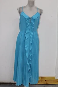 Bar III Women's Ruffled Pleated-Skirt Fit & Flare Dress (Blue Horizon, 4) - Picture 1 of 2