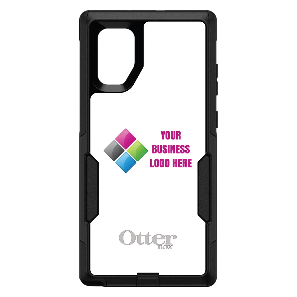 CUSTOM OtterBox Commuter for Galaxy Note 5 8 9 10 Your Business Name Logo Design - Image 1 of 1