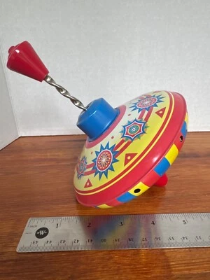 Juguete giratorio Schylling Little Tin Top Foto 1 de 4