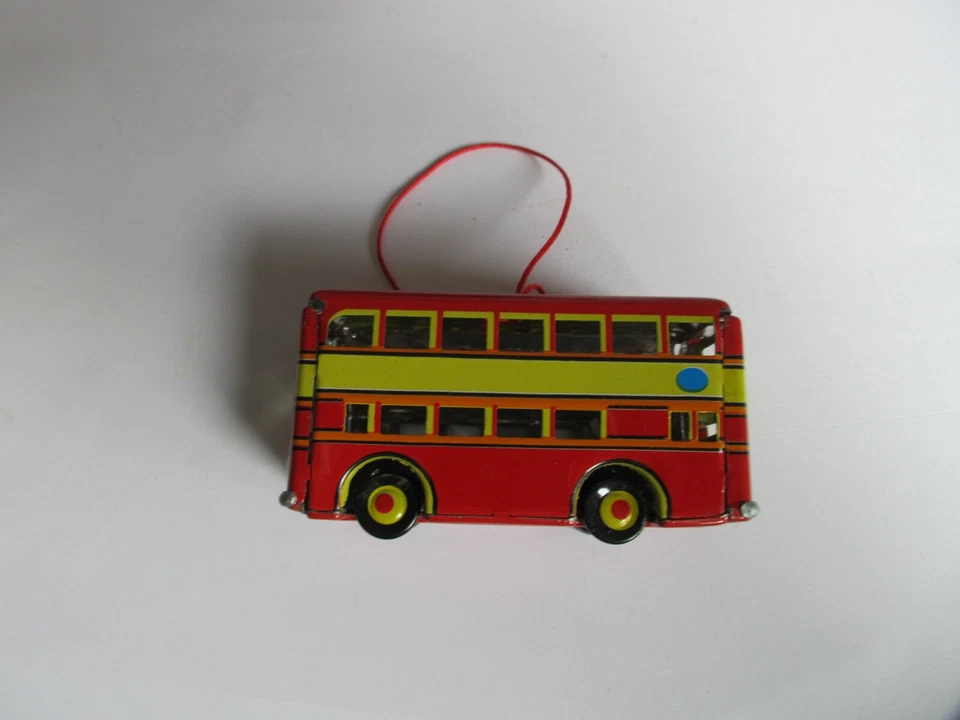 Blechspielzeug - Deko-Doppeldecker Bus, Made in China !!! - Bild 1 von 4