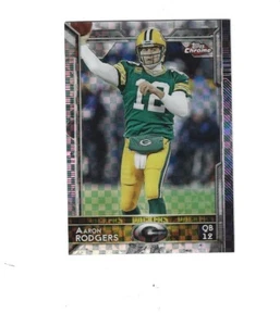 2015 Topps Chrome X-Fractors #2 AARON RODGERS GREEN BAY PACKERS - Foto 1 di 1