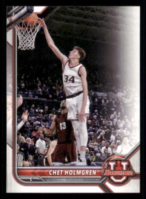 2021-22 Bowman University #89 Chet Holmgren - Image 1 of 2