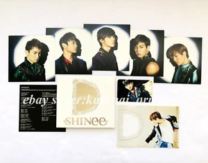 SHINee Dazzling Girl Limited TypeB CD MINHO Photocard TAEMIN Photo 6 SHEETS /S61 - Picture 1 of 12