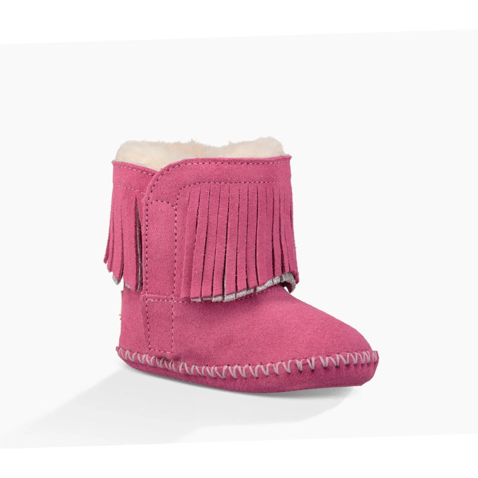 BOTAS UGG INFANTIL BRANYON FLECOS CASTAÑO, ROSA, PLATA. Foto 1 de 1