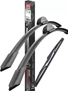 Front Rear Wiper Blades fits: HONDA Civic Hatchback (FK/FN) 2011-2017 | HQ AUTOM - Picture 1 of 12