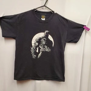 Y2K Vintage Batman Cape Crusader Dark Knight Comic schwarz T-Shirt Gr. M 18'X24' - Bild 1 von 16
