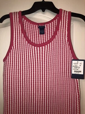 Túnica pequeña tejida con flecos Doncaster nueva con etiquetas mm Runs impresionante venta al por menor $350.00 Foto 1 de 4