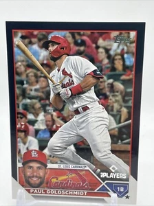 PAUL GOLDSCHMIDT 2023 Topps x MLB Players Clubhouse Exclusive Promo #25 SP MLPBA - Picture 1 of 3
