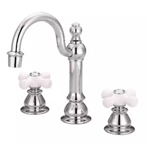Water Creation Widespread Bath Faucet 2Handle Corrosion Resistant 3Plated Chrome - Picture 1 of 6
