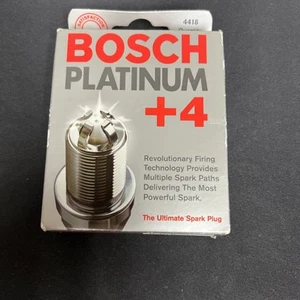 Bosch Platinum +4 spark plugs 4418. - Pack Of 4 - Picture 1 of 4