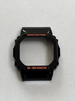 Genuine Casio Watch Bezel Case G-shock For DW-5600CS-1 DW5600CS Black Glossy - Image 1 of 4