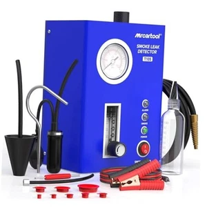 Detector de fugas para máquina de humo automotriz, probador de humo con aire incorporado T105 - Imagen 1 de 7
