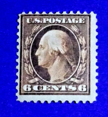 US 506 G. WASHINGTON (6c) STAMP MLH/OG FAIR PRICE!!! - Image 1 of 2